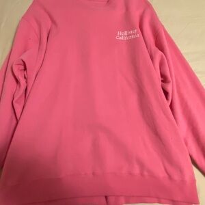 Hollister Vibrant Pink Pullover